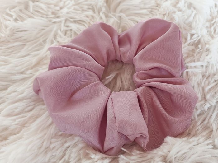valódi selyem scrunchie