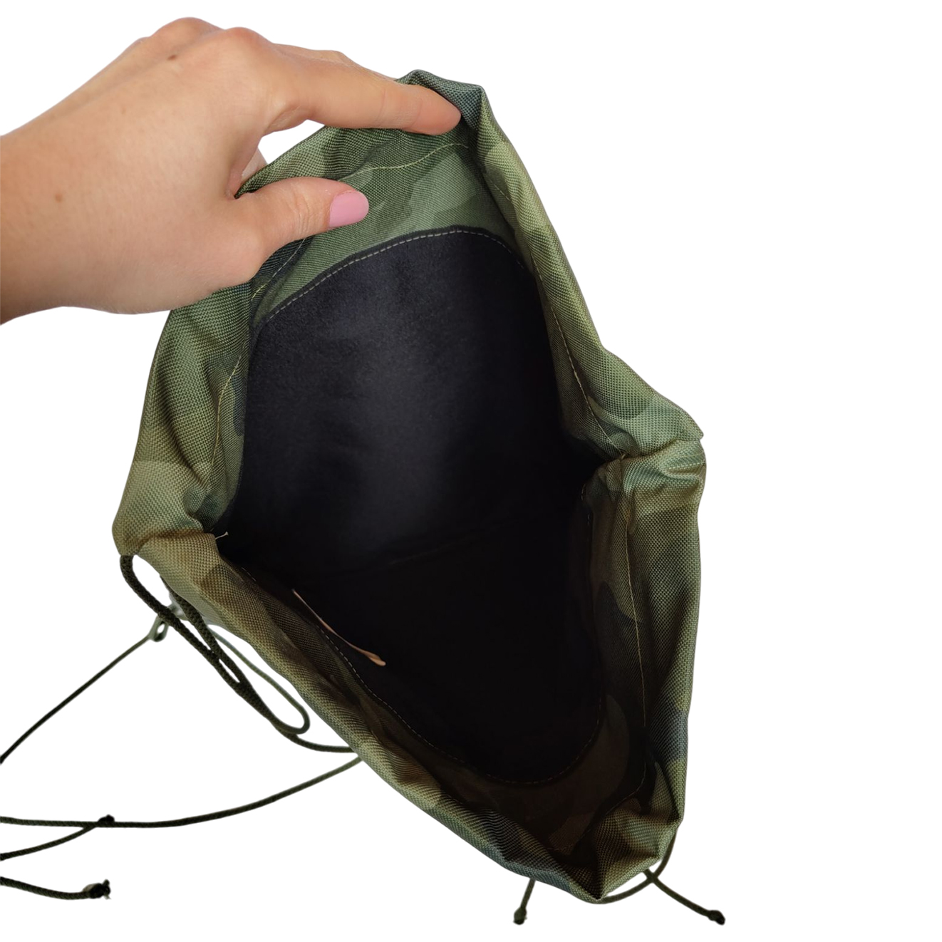 Nyuszis terepmintás hátizsák - keki verzió - Image 2